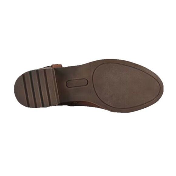 Frye And Co Womens Elodie Flat Heel Motorcycle Boots Brush Brown Size 9.5 - Picture 9 of 10